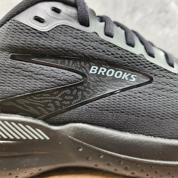 Brooks Glycerin GTS 21 Size 9.5 Mens Black Ebony Casual Running Shoes
