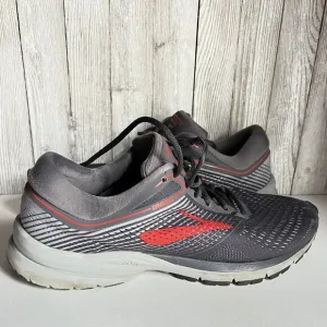 Brooks Mens Launch Gray Running Shoes Sneakers Size 10