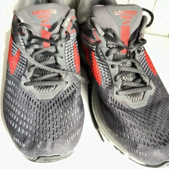 Brooks Mens Launch Gray Running Shoes Sneakers Size 10