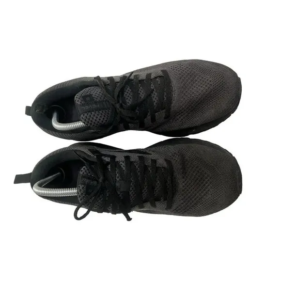 Brooks Revel 5 Mens 11 D Shoes Gray Black Lace Up Sneaker Running