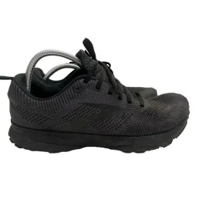 Brooks Revel 5 Mens 11 D Shoes Gray Black Lace Up Sneaker Running