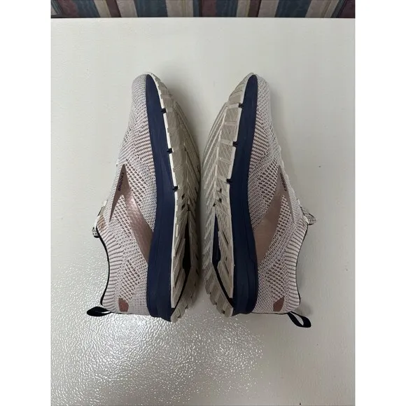 Brooks Revel 5 Womens Size 9.5 Running Shoes White Copper Sneakers 1203611B131