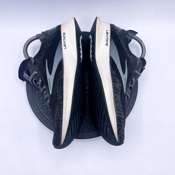 Brooks Womens Levitate 4 1203351B012 Black Running Shoes Sneakers Size 8B
