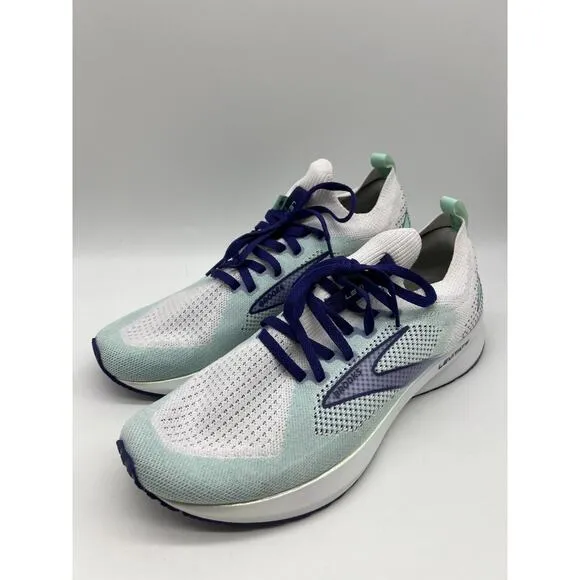 Brooks Women's Levitate Stealthfit 5 1203591B127 White Running Shoes Sz 10.5B🛒
