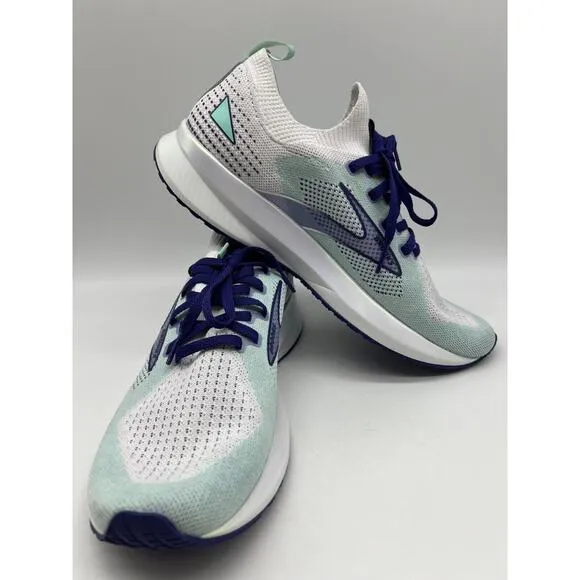 Brooks Women's Levitate Stealthfit 5 1203591B127 White Running Shoes Sz 10.5B🛒