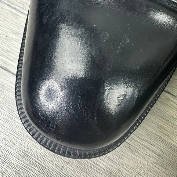 Bruno Magli Tymon Mens 12  Dress Shoes Monk Strap Black Leather