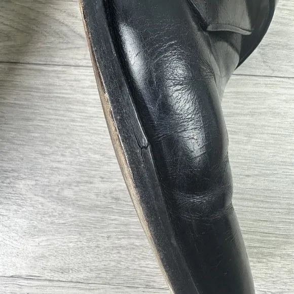 Bruno Magli Tymon Mens 12  Dress Shoes Monk Strap Black Leather