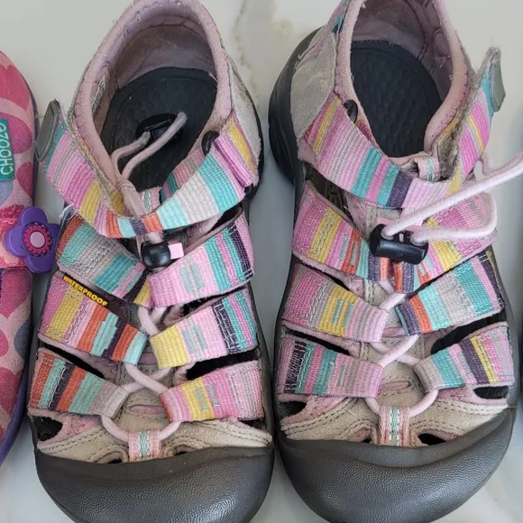 Bundle Of Girls Shoes, Kidpik, Toms &amp; More, Size 13