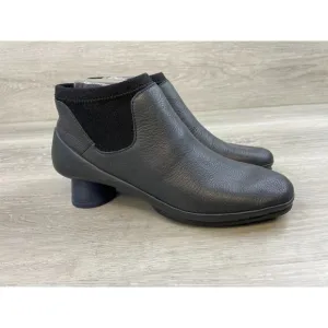 Camper Alright K400218-002 Women's 7 Blue  Leather Slip-On Ankle Chelsea Bootie