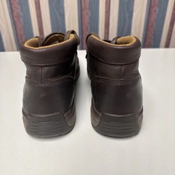 Carhartt Chukka Boots Mens Size 10.5 M Ankle Shoes Brown Leather Casual CMX4033