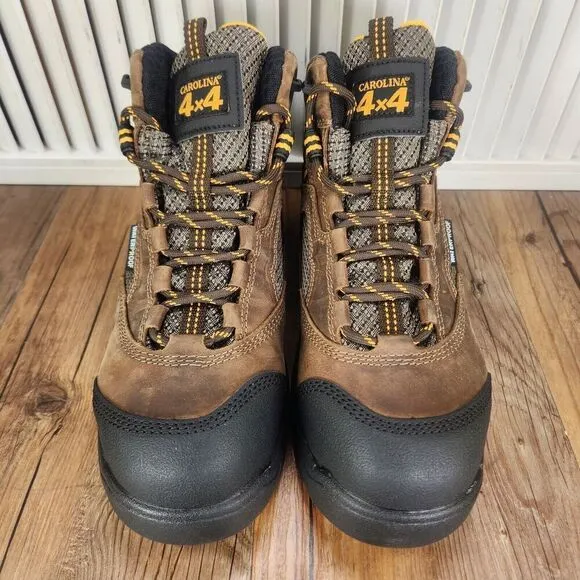 Carolina CA4552 Waterproof Composite Toe 4x4 Hiker Work Boots Men Sz 9 EE Hiking