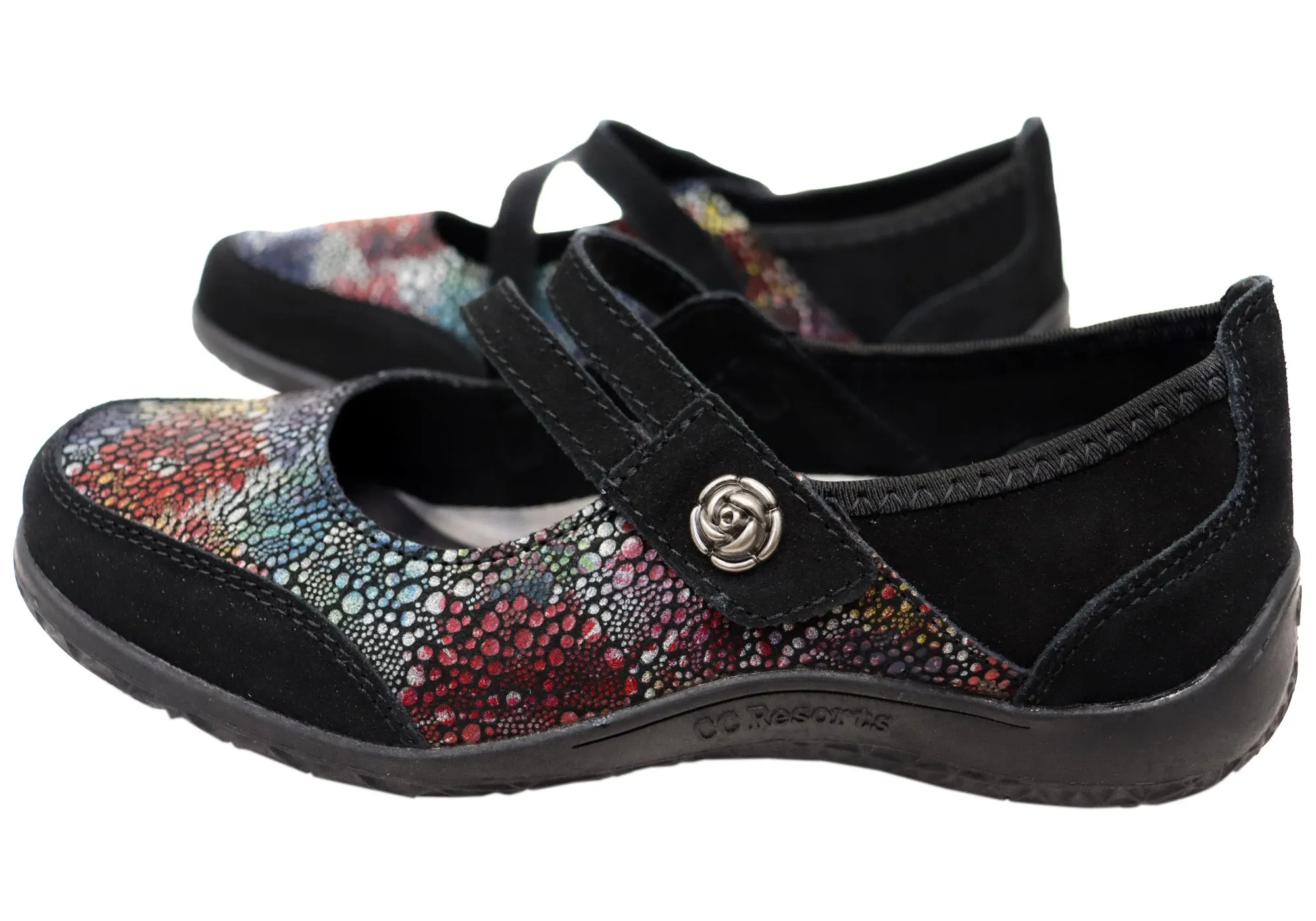 CC Resorts Jasmyn Womens Comfortable Mary Jane Shoes