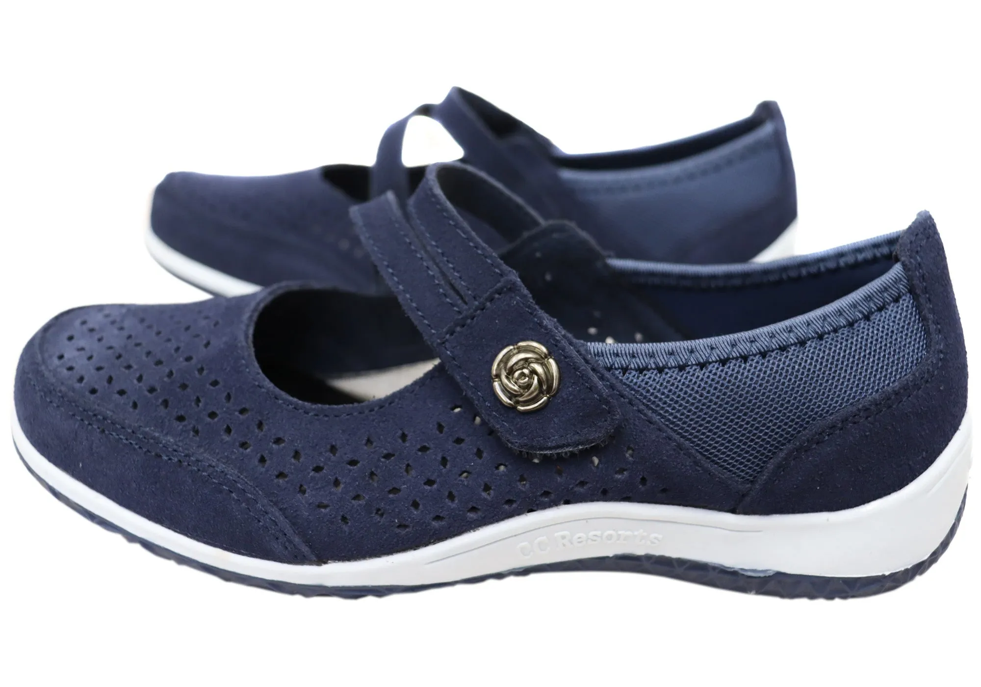 CC Resorts Jasmyn Womens Comfortable Mary Jane Shoes