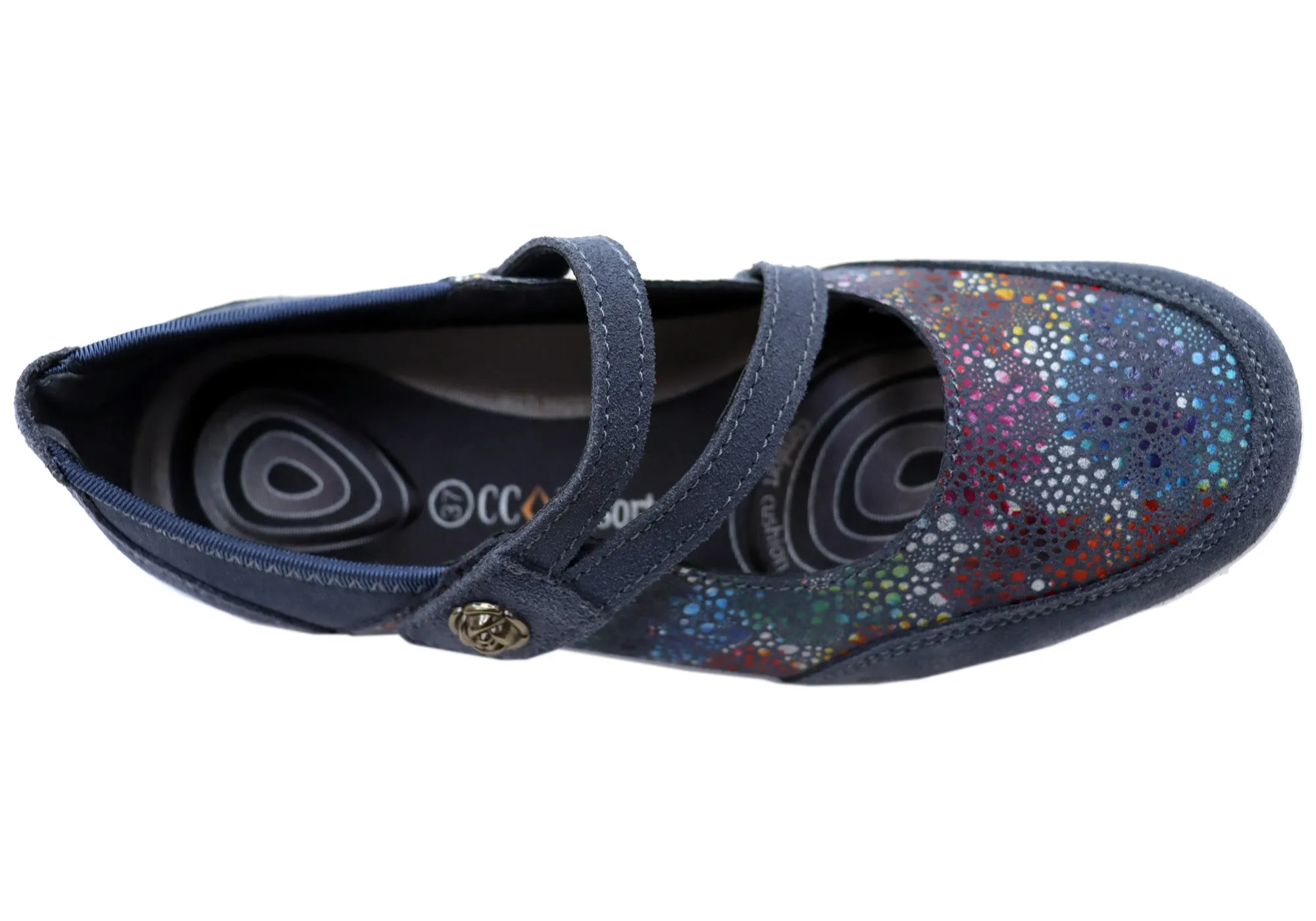 CC Resorts Jasmyn Womens Comfortable Mary Jane Shoes