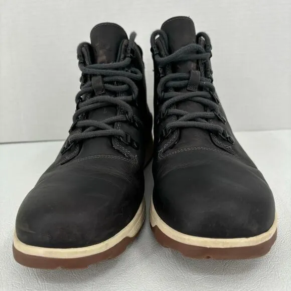 Chaco Frontier Boots Men's Size 10 Black Waterproof Leather Hiking Casual
