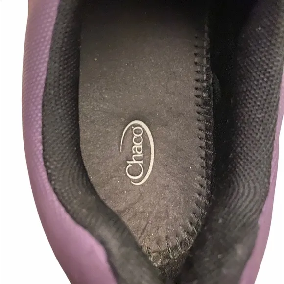 CHACO Zanda hiking athletic shoes lace up purple pink 4 (Girls)