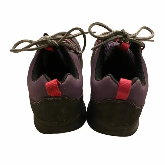 CHACO Zanda hiking athletic shoes lace up purple pink 4 (Girls)