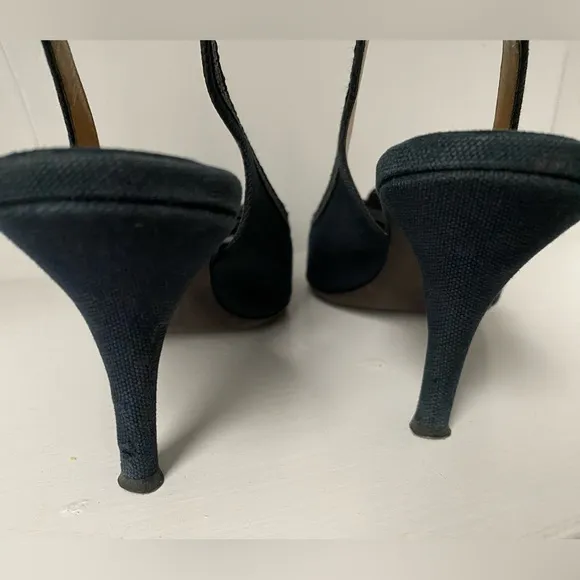 Chanel Shoes Open Toe Sling  Back Strap Sandal