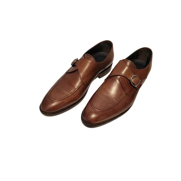 Charles Tyrwhitt Shoes Leather Monk Strap Sz 11 Brown