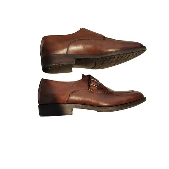 Charles Tyrwhitt Shoes Leather Monk Strap Sz 11 Brown