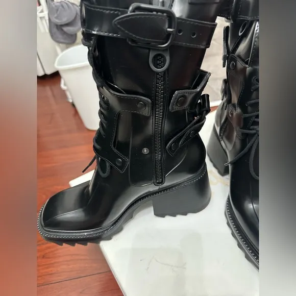 Chloé Betty Waterproof Harness Rain Boot