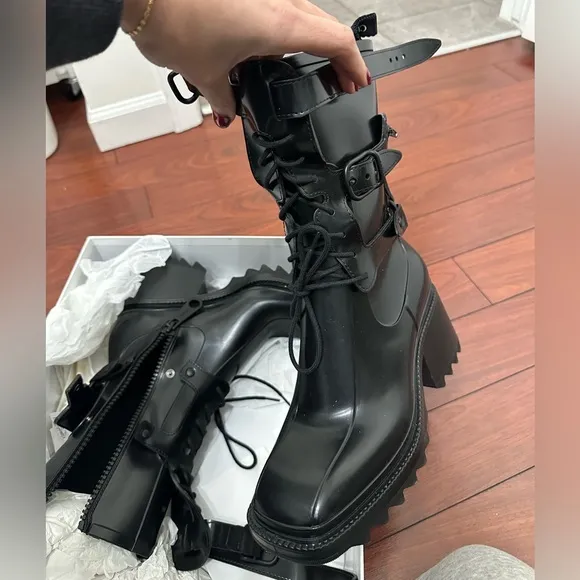 Chloé Betty Waterproof Harness Rain Boot
