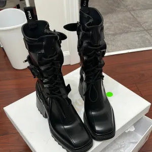 Chloé Betty Waterproof Harness Rain Boot