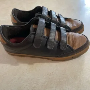 Circa Mens skater Trainer shoes brown size 14 Y2K strap