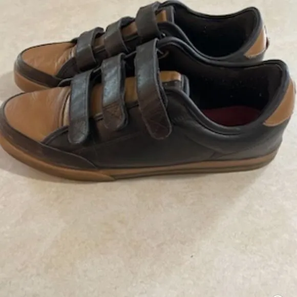 Circa Mens skater Trainer shoes brown size 14 Y2K strap