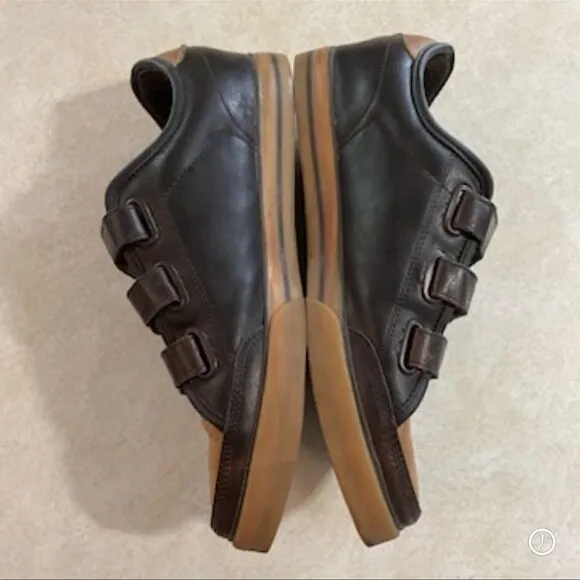 Circa Mens skater Trainer shoes brown size 14 Y2K strap