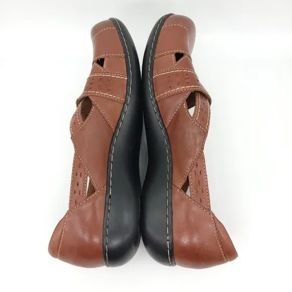 Clarks Collection Shoes Size 10 Ashland Spin Q Cushion Comfort Shoe Womens