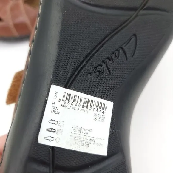 Clarks Collection Shoes Size 10 Ashland Spin Q Cushion Comfort Shoe Womens