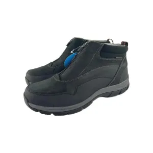 Clarks Men's Walpath Zip Boot US 11.5 Wide Waterproof Slip Resistant Ankle Boots