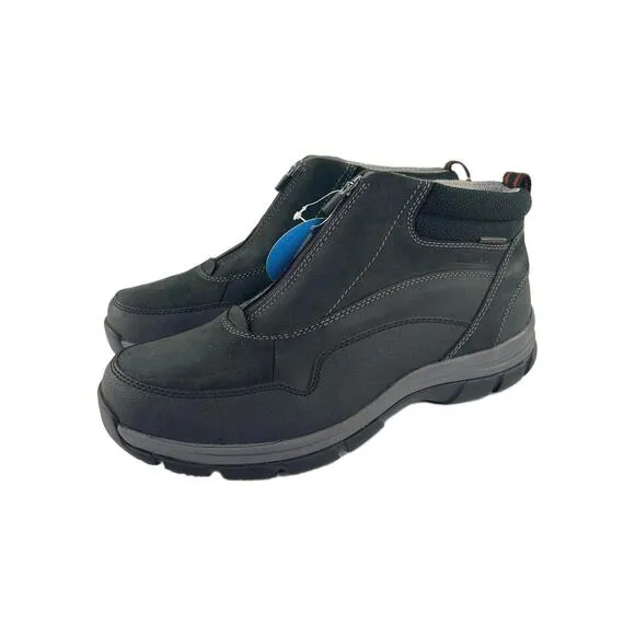 Clarks Men's Walpath Zip Boot US 11.5 Wide Waterproof Slip Resistant Ankle Boots