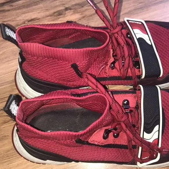 Coach red and black socks sneakers shoes