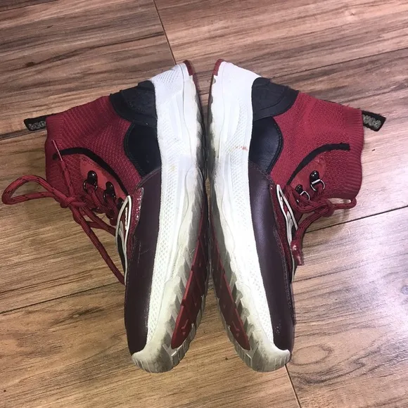 Coach red and black socks sneakers shoes