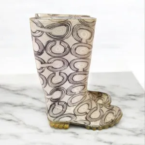 Coach Talia Monogram Rubber Waterproof Outdoor Rain Boots 8