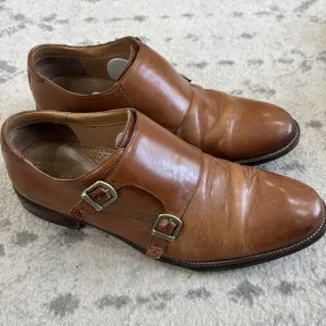Cole Haan Benton Double Monk Strap II - British‎ Tan - 8.5 M - C26425 K C17