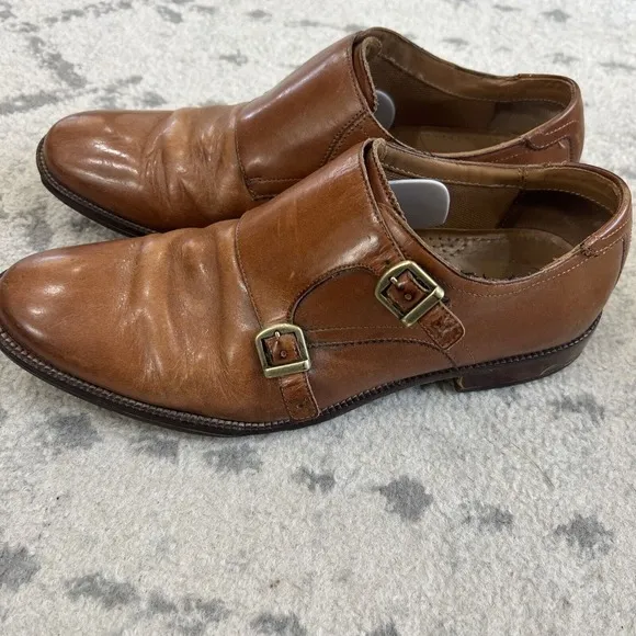 Cole Haan Benton Double Monk Strap II - British‎ Tan - 8.5 M - C26425 K C17