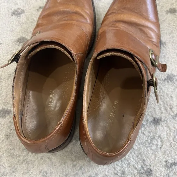 Cole Haan Benton Double Monk Strap II - British‎ Tan - 8.5 M - C26425 K C17