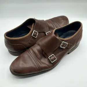 Cole Haan Brown Double Monk Strap Men's Shoes Size 9 1/2