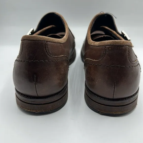 Cole Haan Brown Double Monk Strap Men's Shoes Size 9 1/2