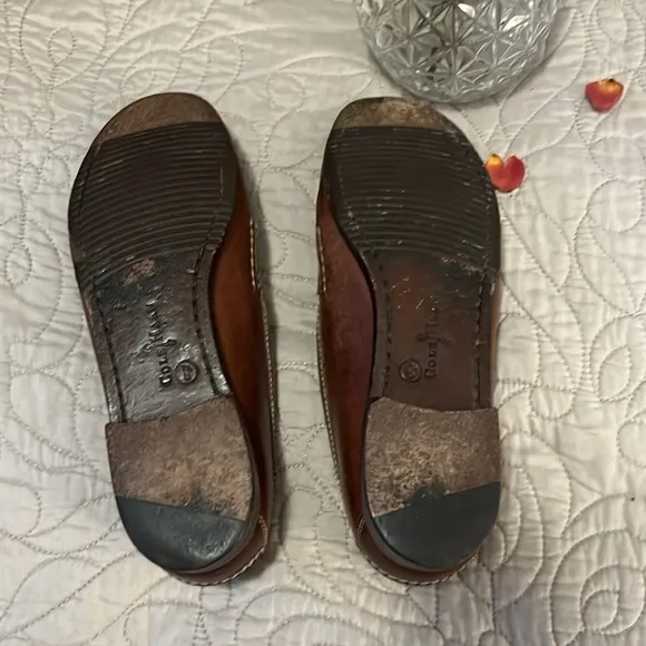 Cole Haan Brown Leather Penny Loafers Sz 7.5 M