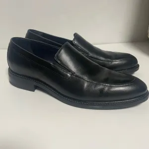 Cole Haan Classic Buckland Venetian Black Leather Loafers Mens 9.5