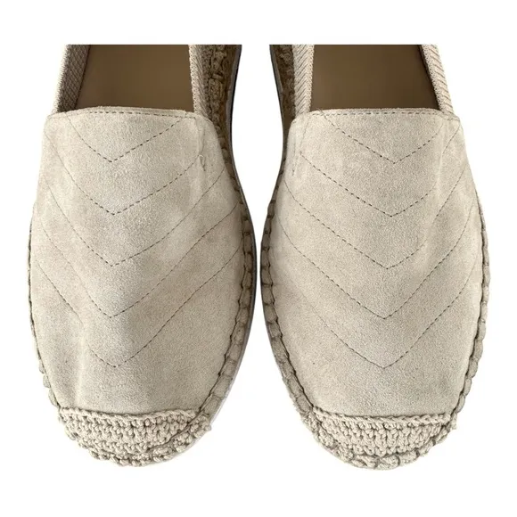 Cole Haan Cloudfeel Tan Espadrille Slip On Loafers Shoes