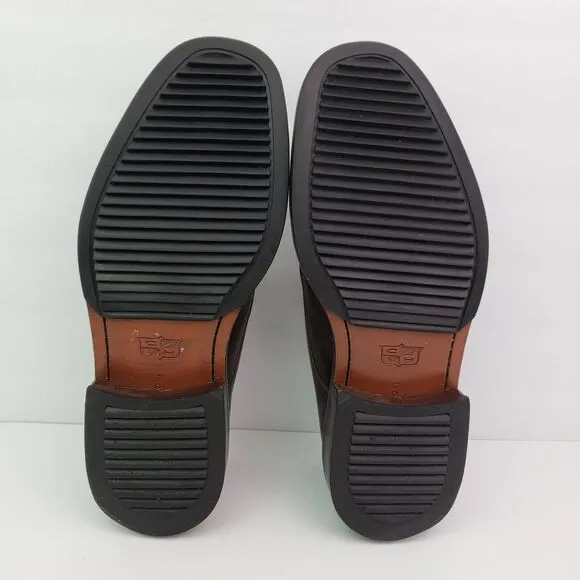 Cole Haan Country Mens Size 7 D Brown Leather Monk Strap Dress Oxford Shoes