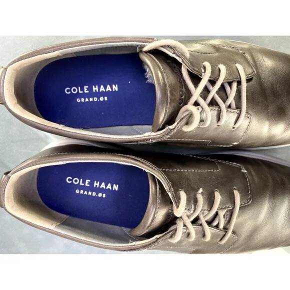 Cole Haan Grand OS Plus Essex Men's Casual Oxford Shoes Size 10 Leather Black