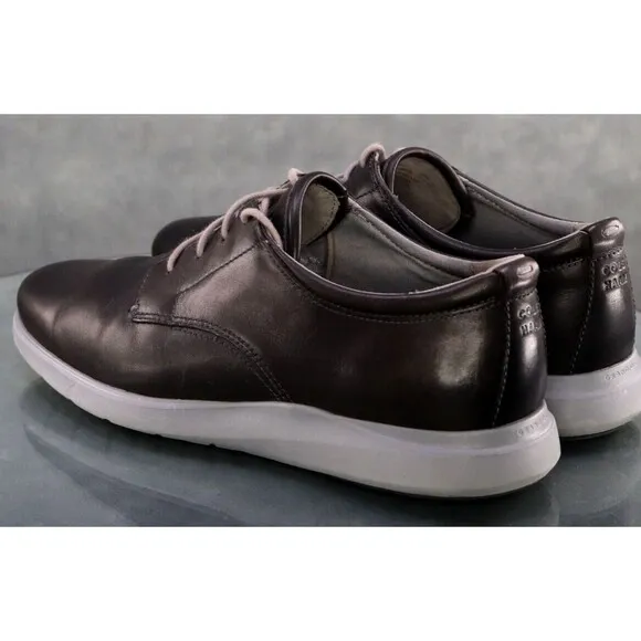 Cole Haan Grand OS Plus Essex Men's Casual Oxford Shoes Size 10 Leather Black
