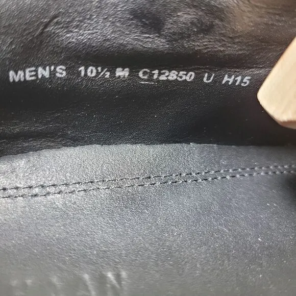 Cole Haan Grand OS Mens Shoes Size 10.5 Double Monk Strap Black Leather Oxford