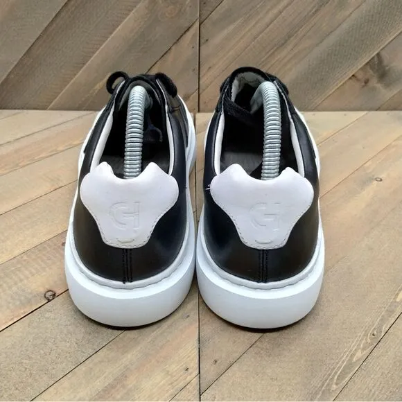 Cole Haan Grand Pro Rally Court Black Leather Casual Sneakers Womens Size 10 B‎